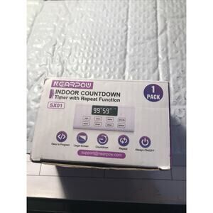 Nearpow Indoor Countdown Timer With Repeat Function